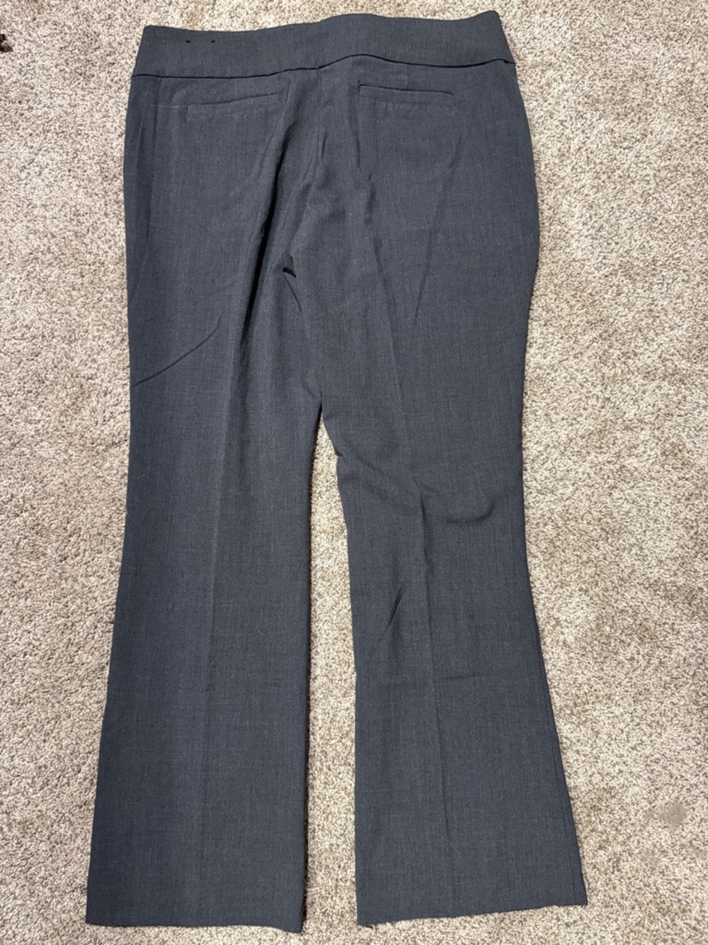 Classic Women's Black Dress Trousers - Picture 3 of 4